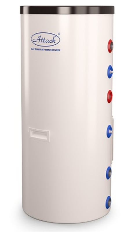 Stacionárny zásobníkový nerezový ohrievač TÚV ATTACK HP 200 INOX