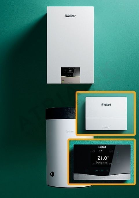 Zostava kotla Vaillant VU 25CS/1-7 ecoTEC exclusive a zásobník VIH R 150 A+