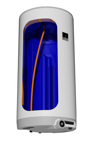 Závesný ohrievač vody Dražice OKCE 125 2/6 kW
