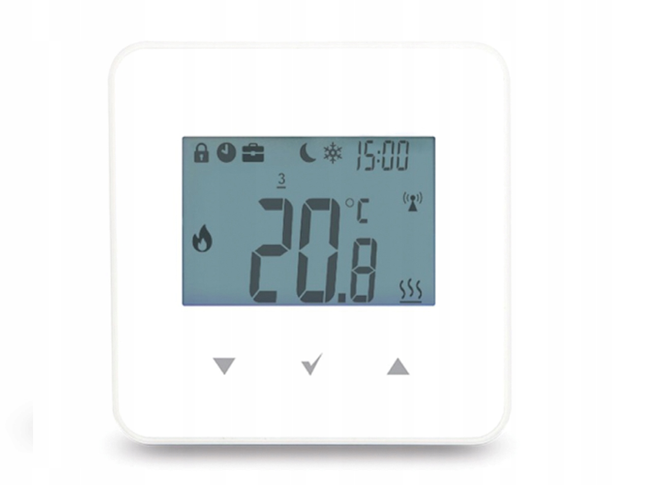 Izbový bezdrôtový termostat KIPI eSTER 40 ecoMAX PLUM