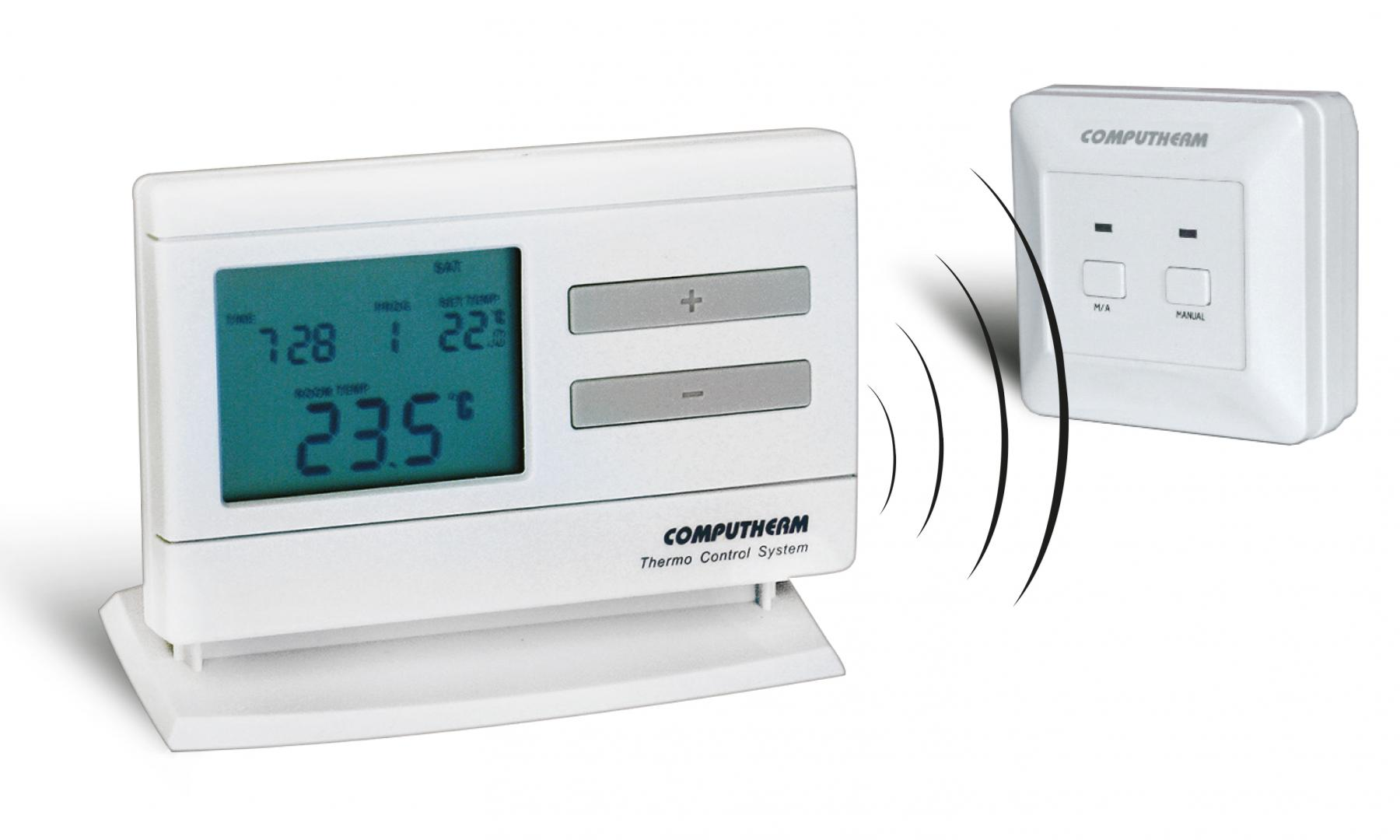Bezdrôtový programovateľný izbový termostat COMPUTHERM Q7RF