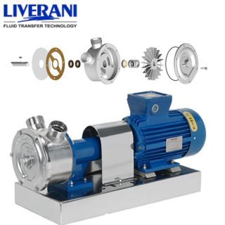 Obojsmerné čerpadlo Liverani EP 70 INOX 400V 5,5KW