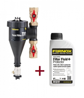 Total filter TF3/4" závitový + F1 FilterFluid Protector 0.5l